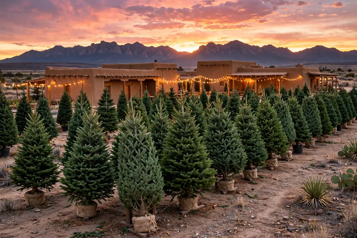 Christmas Tree Farms Near Albuquerque 2026: 10 Best Lots, Nurseries & Forest Permits