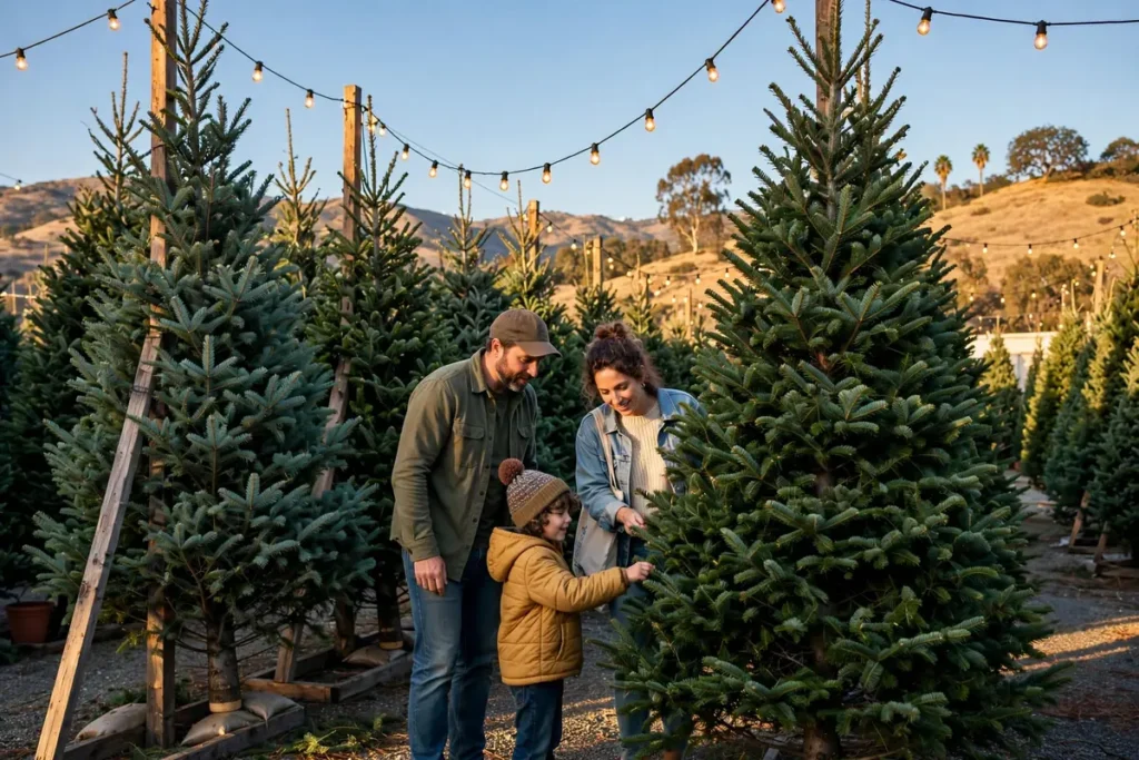 Christmas Tree Farms Near Bakersfield 2026: Tree Lots & Fresh-Cut Guide