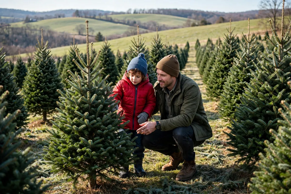 Christmas Tree Farms Near Cincinnati 2026: Best Cut-Your-Own Tree Farms