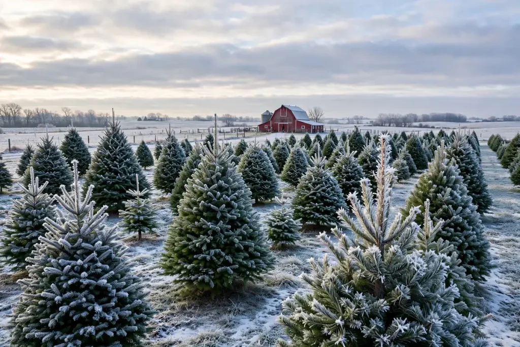 Christmas Tree Farms Near Des Moines 2026: Top Cut-Your-Own Farms in Central Iowa