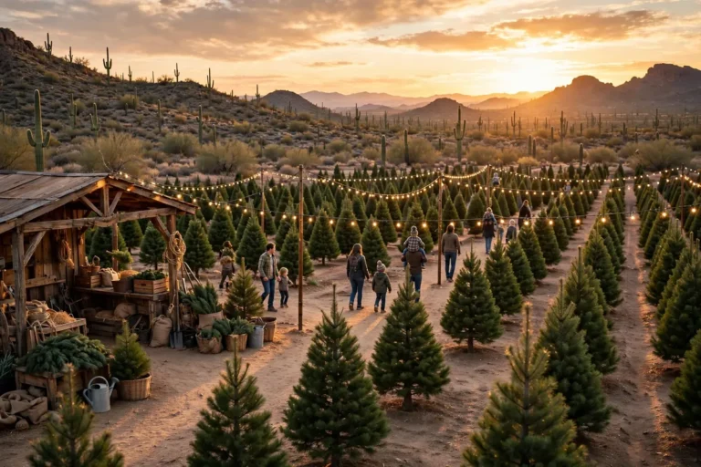 Christmas Tree Farms Near Gilbert 2026: Cut-Your-Own in the Desert
