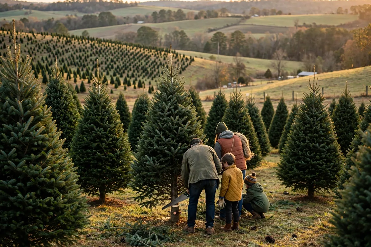 Christmas Tree Farms Near Greensboro 2026: The Complete Choose-and-Cut Guide