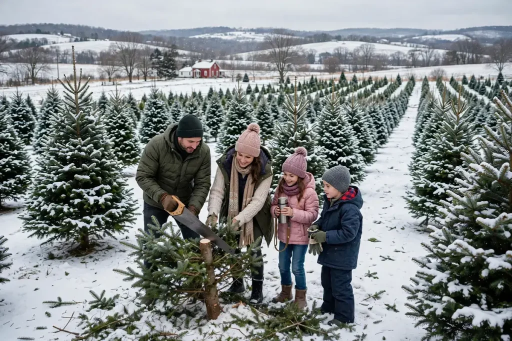 Christmas Tree Farms Near Jersey City 2026: Cut-Your-Own Guide
