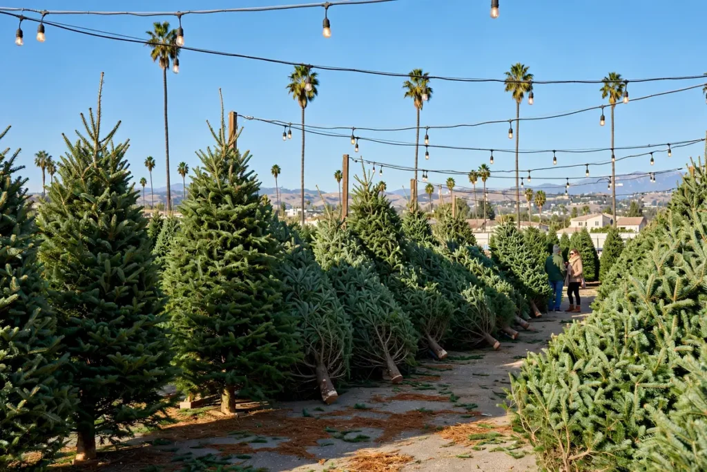 Christmas Tree Farms Near Long Beach 2026: Lots, Farm Days & Real Farm Drives