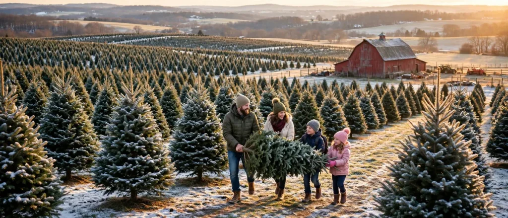 Christmas Tree Farms Near New York 2026: 12 Cut-Your-Own Spots Within Driving Distance