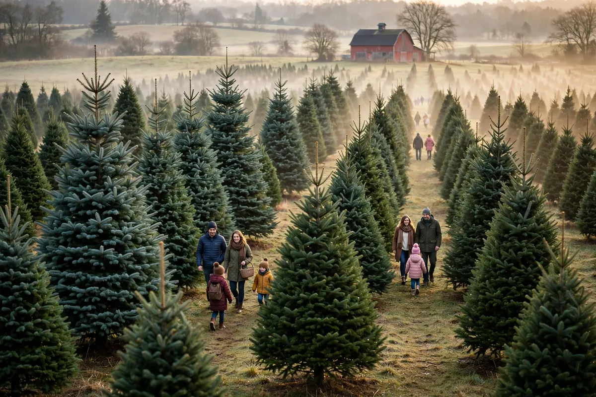 Christmas Tree Farms Near Newark 2026: 6 Cut-Your-Own Farms Worth the Drive
