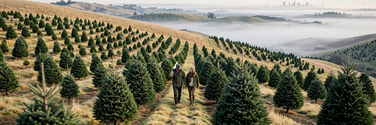 Christmas Tree Farms Near Oakland 2026: East Bay Lots + Choose-and-Cut Day Trips