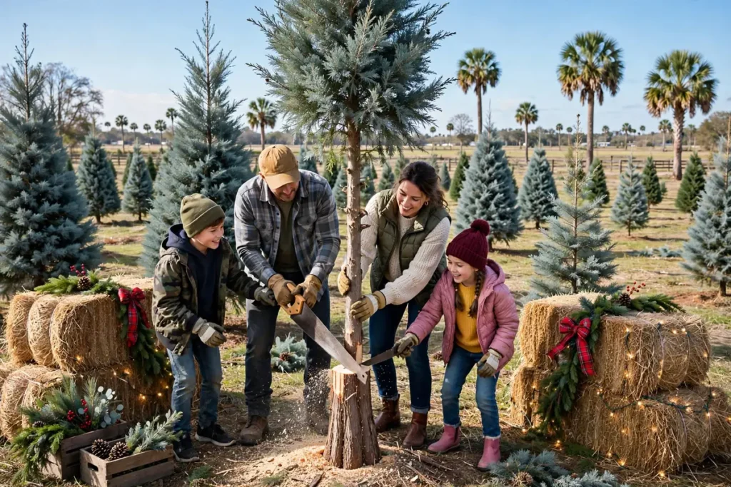 Christmas Tree Farms Near Orlando 2026: Florida's Best Choose-and-Cut Farms