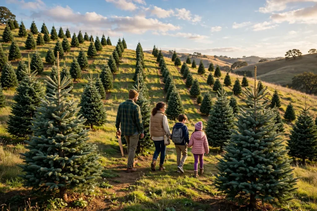 Christmas Tree Farms Near Sacramento 2026: 10 Best Choose-and-Cut Farms