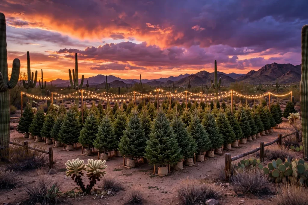 Christmas Tree Farms Near Scottsdale 2026: Permits, Lots & Local Options