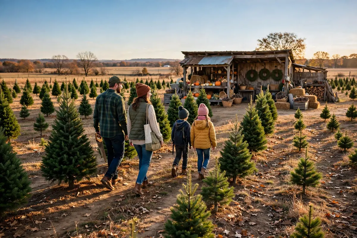 Christmas Tree Farms Near Tulsa 2026: 6 U-Cut Farms & Lots for the Freshest Tree