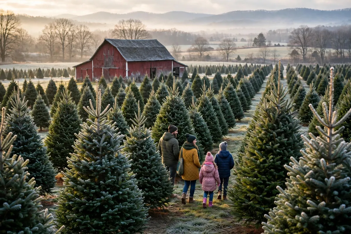 Christmas Tree Farms Near Virginia Beach 2026: 7 Spots for Cut-Your-Own Trees