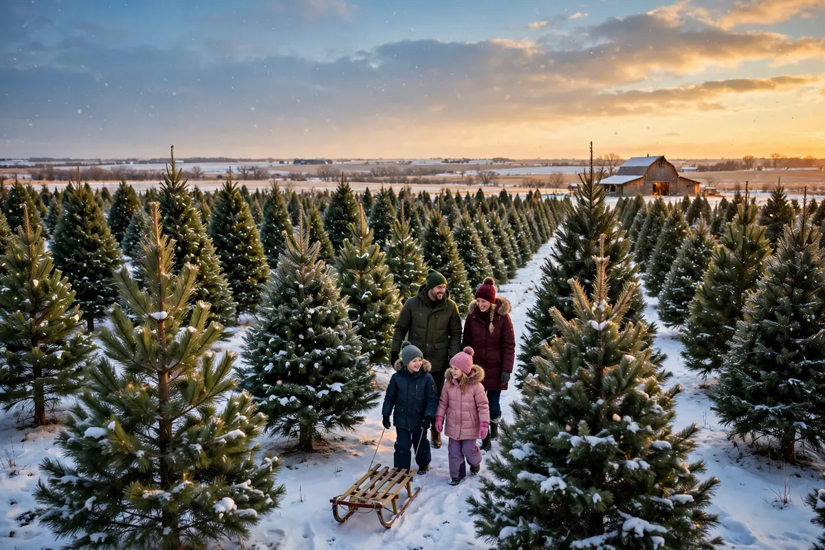 Christmas Tree Farms Near Wichita 2026: Cut-Your-Own Guide