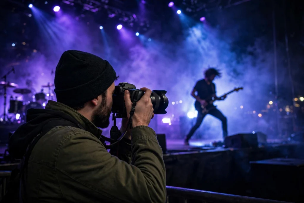 concert photography tips
