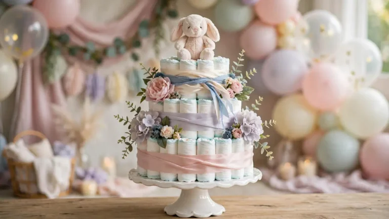 Diaper Cake Decoration Ideas: 20+ Beautiful Designs