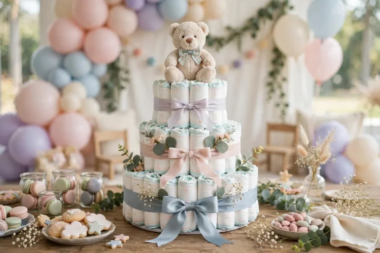 DIY Diaper Cake Ideas: 15+ Easy Step-by-Step Tutorials