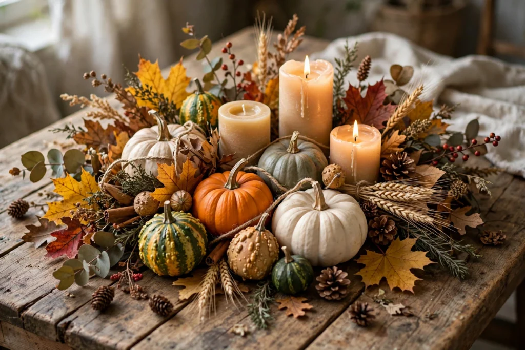 DIY Thanksgiving Centerpieces: 25 Easy Ideas
