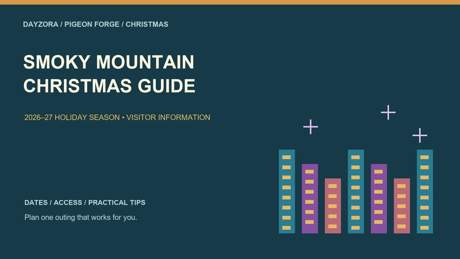 Smoky Mountain — original illustrated visitor guide
