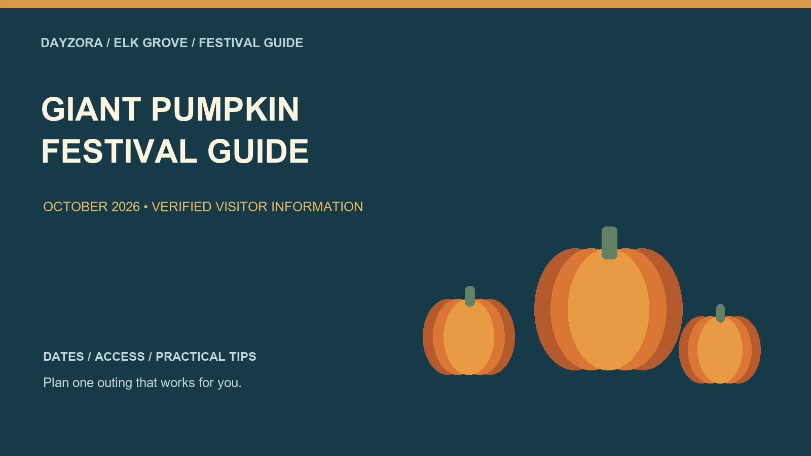 Giant Pumpkin — original illustrated pumpkin planning guide
