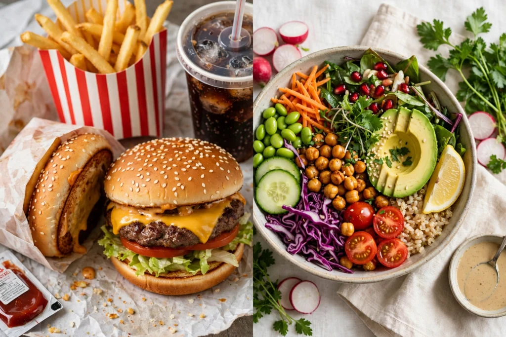 Fast food vs fast casual