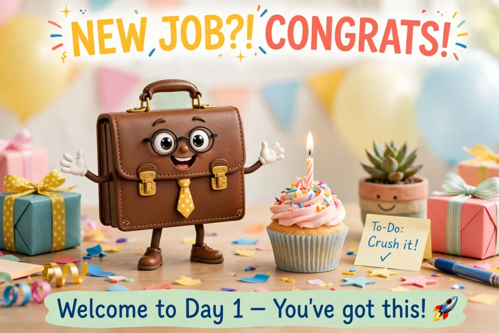 Funny Congratulations Wishes for First Job: 90+ Lines