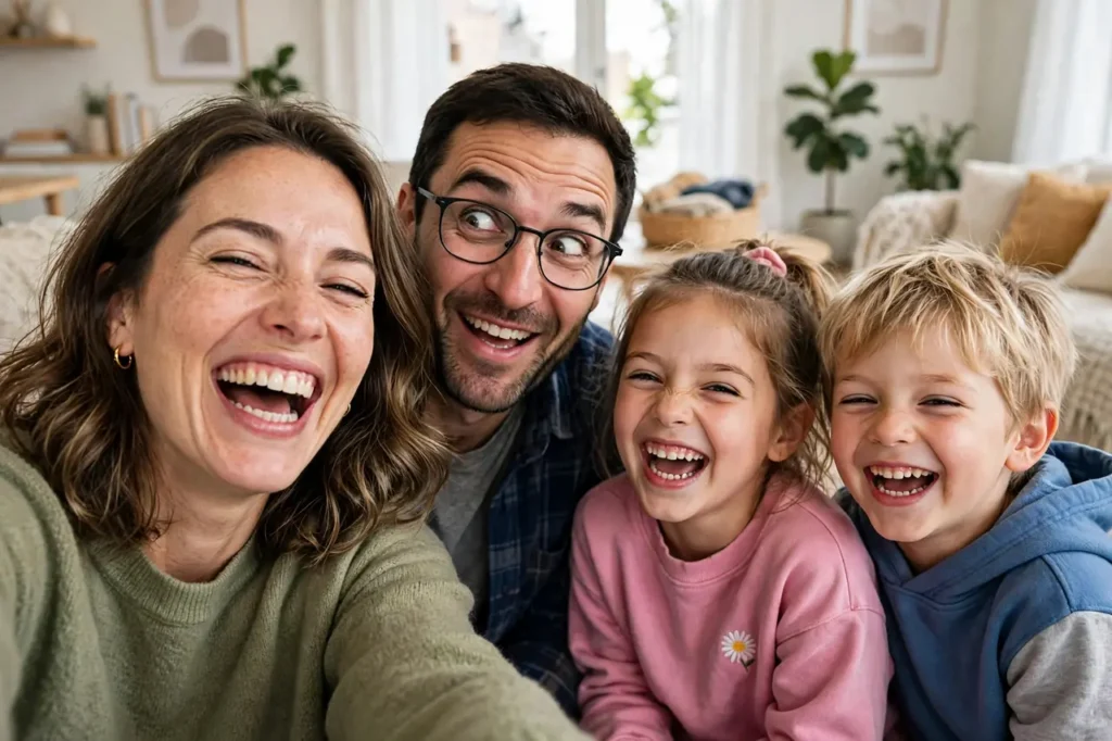 115+ Funny Family Day Captions for Big Laughs