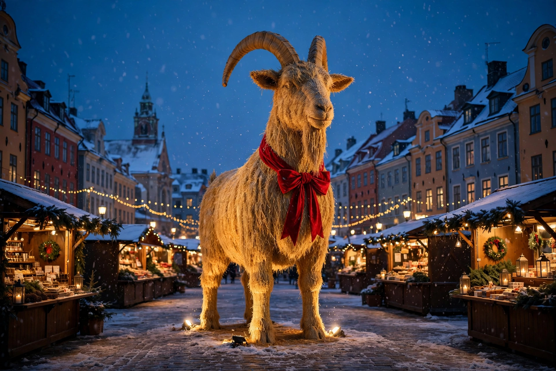 Gävle Goat Sweden Christmas: The Straw Goat Story