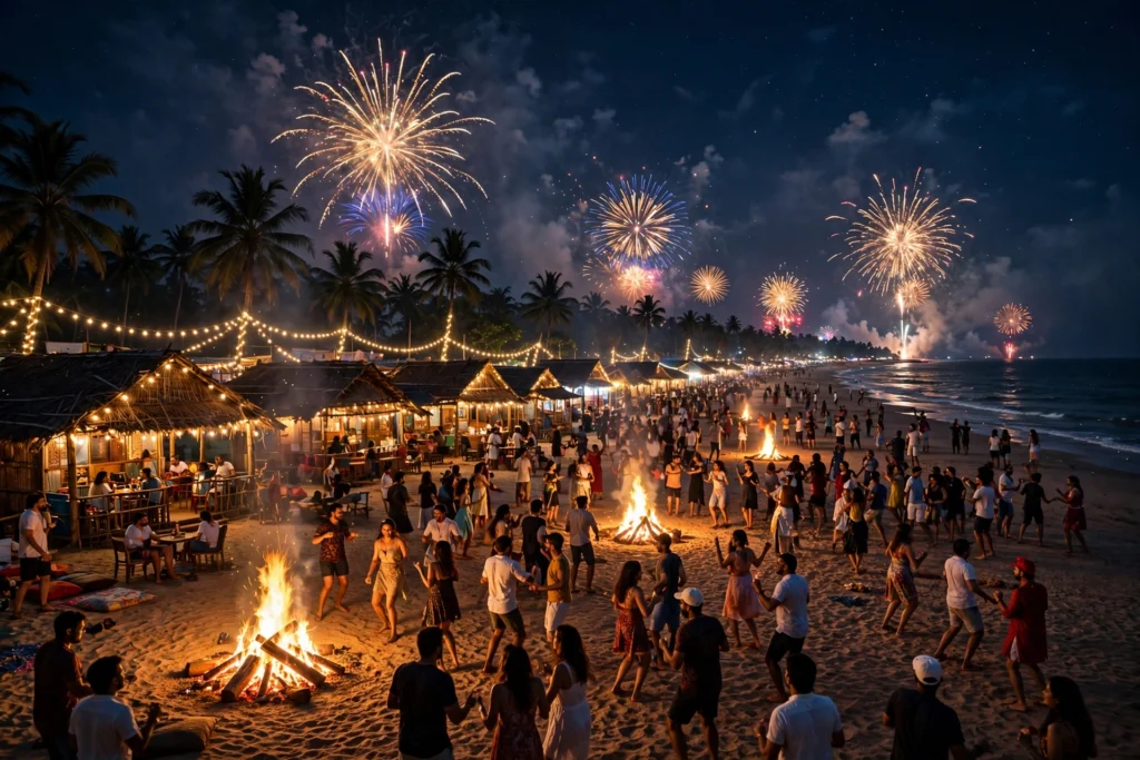 Goa New Year's Eve: Beach Parties & Where to Celebrate