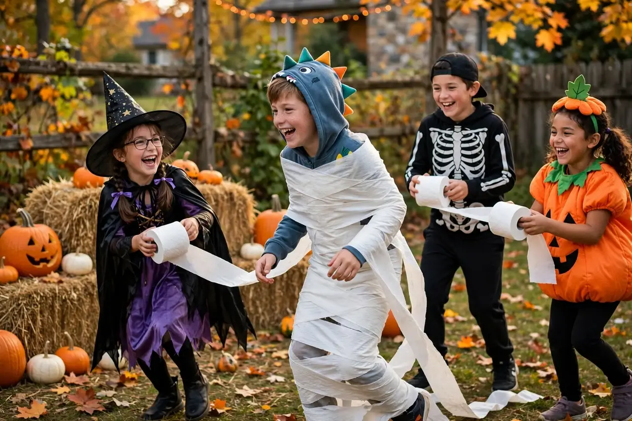 Halloween Games for Kids Party: 25 Fun & Easy Games