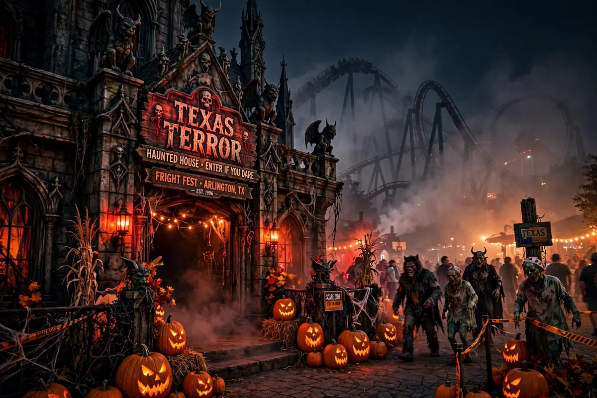 Haunted Houses in Arlington 2026: Fright Fest & the DFW Circuit 1 Haunted Houses in Arlington 2026: Fright Fest & the DFW Circuit