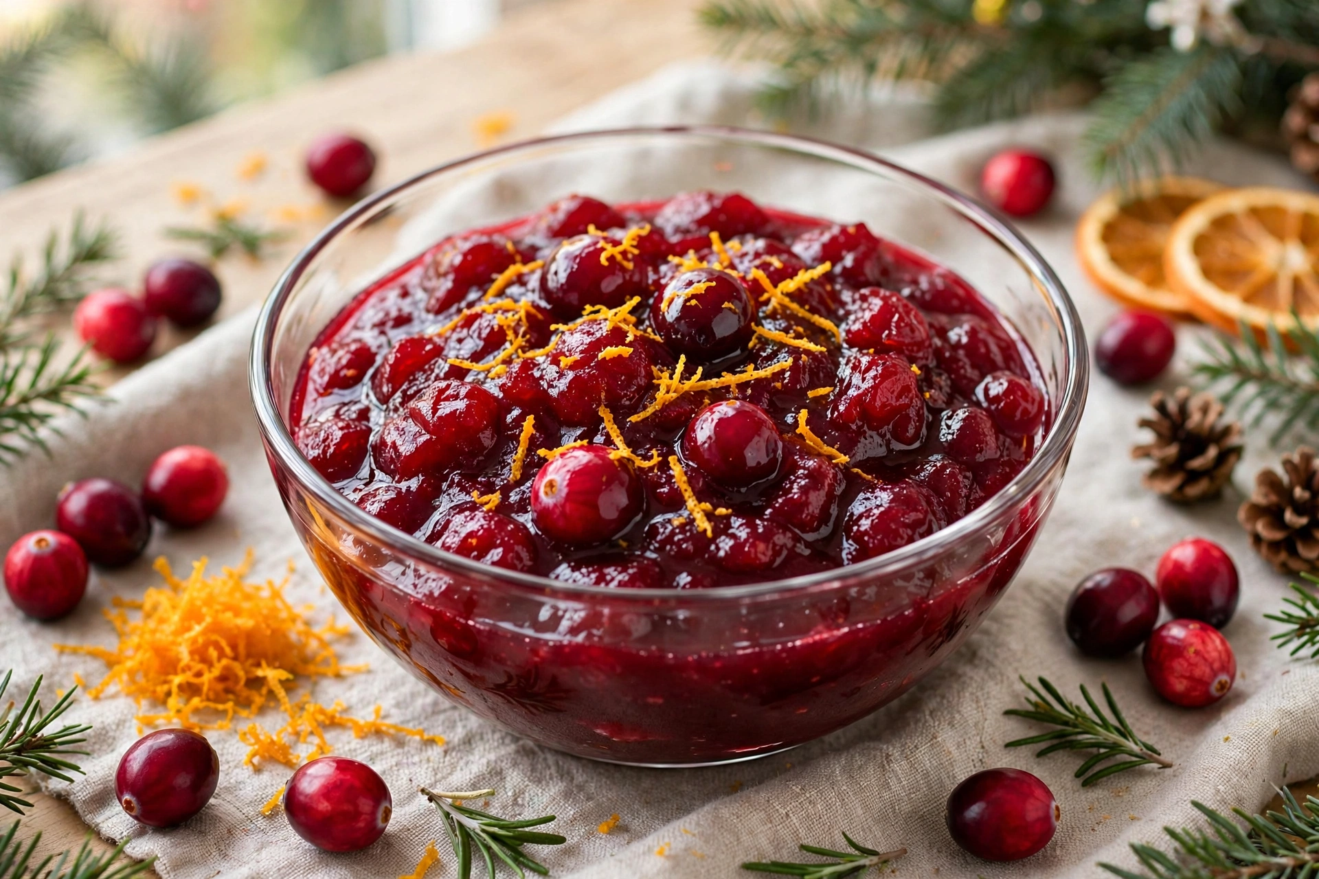 Homemade Cranberry Sauce (Classic 3-Ingredient Recipe)