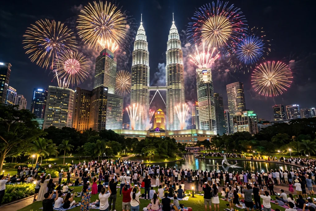 Kuala Lumpur New Year's Eve: Petronas Fireworks Guide
