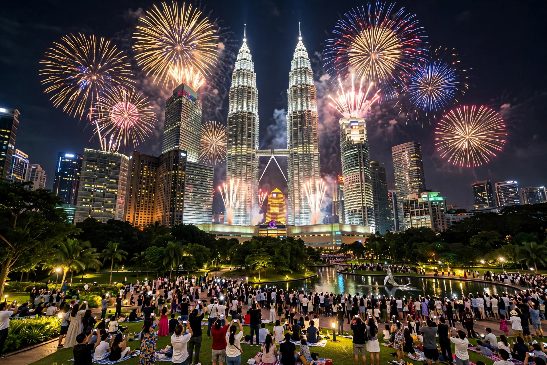 Kuala Lumpur New Year’s Eve: Petronas Fireworks Guide
