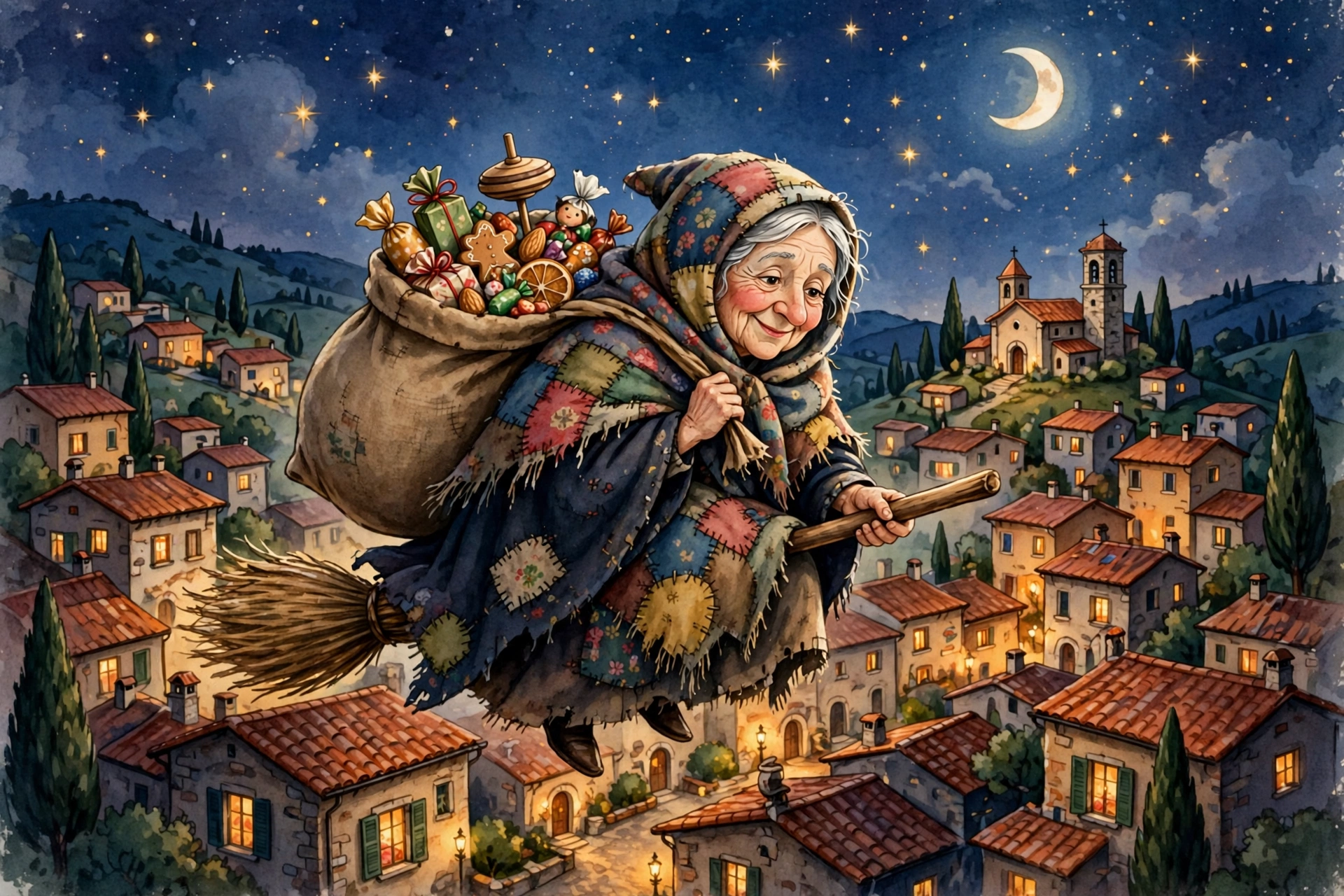 La Befana Italian Christmas Witch: Epiphany Legend