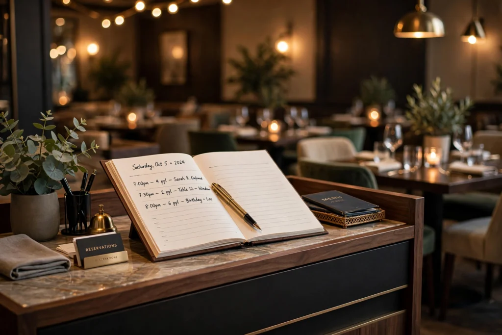 How to get restaurant reservations