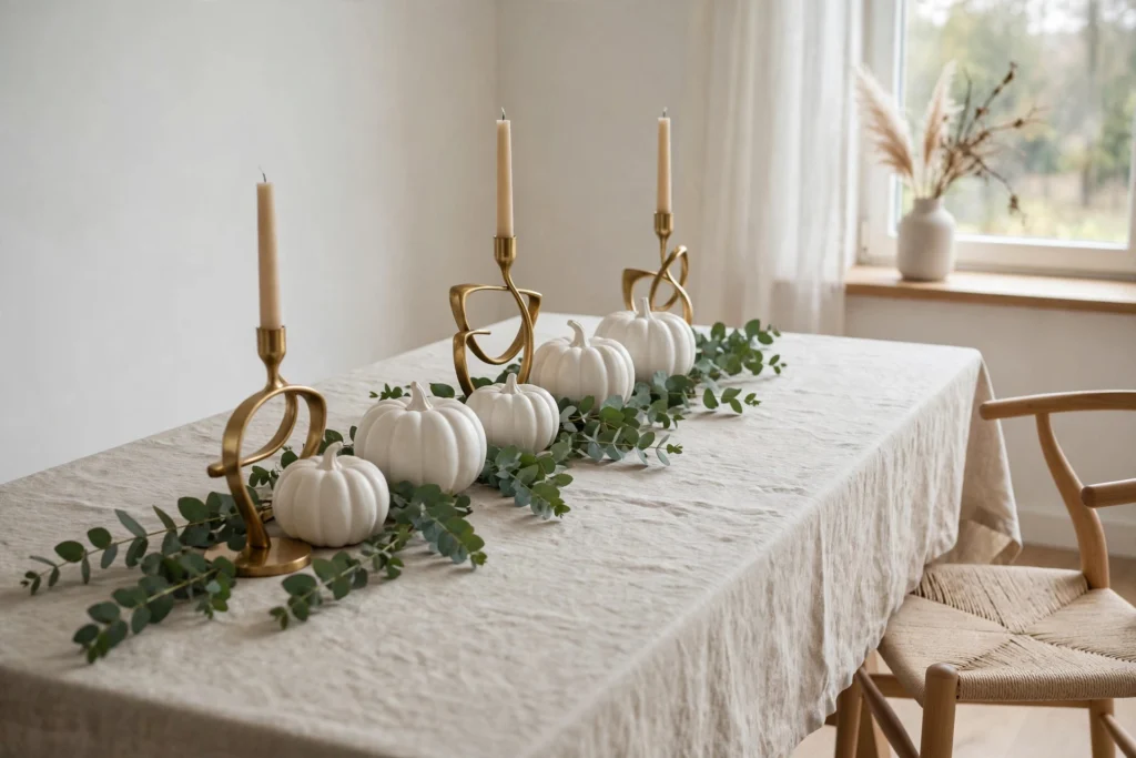 Modern Thanksgiving Decor: Minimalist & Chic Ideas