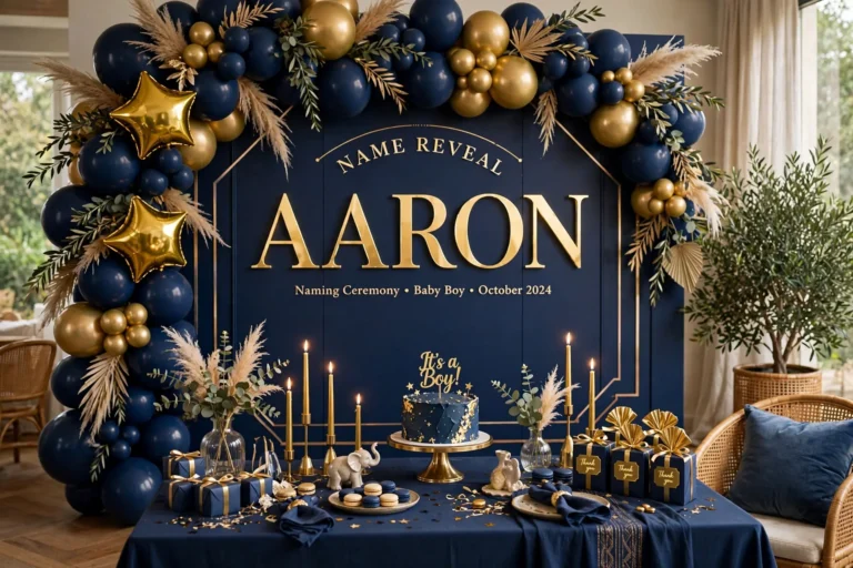 Naming Ceremony Ideas for Baby Boy: 21 Themes & Rituals