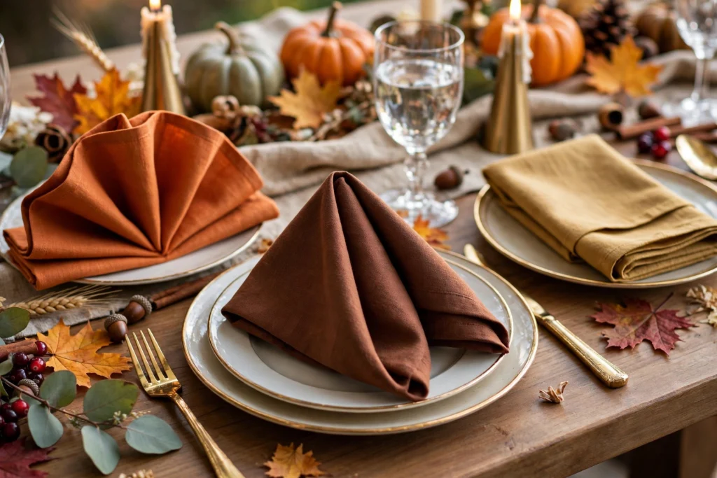 Napkin Folding for Thanksgiving: 12 Elegant Folds