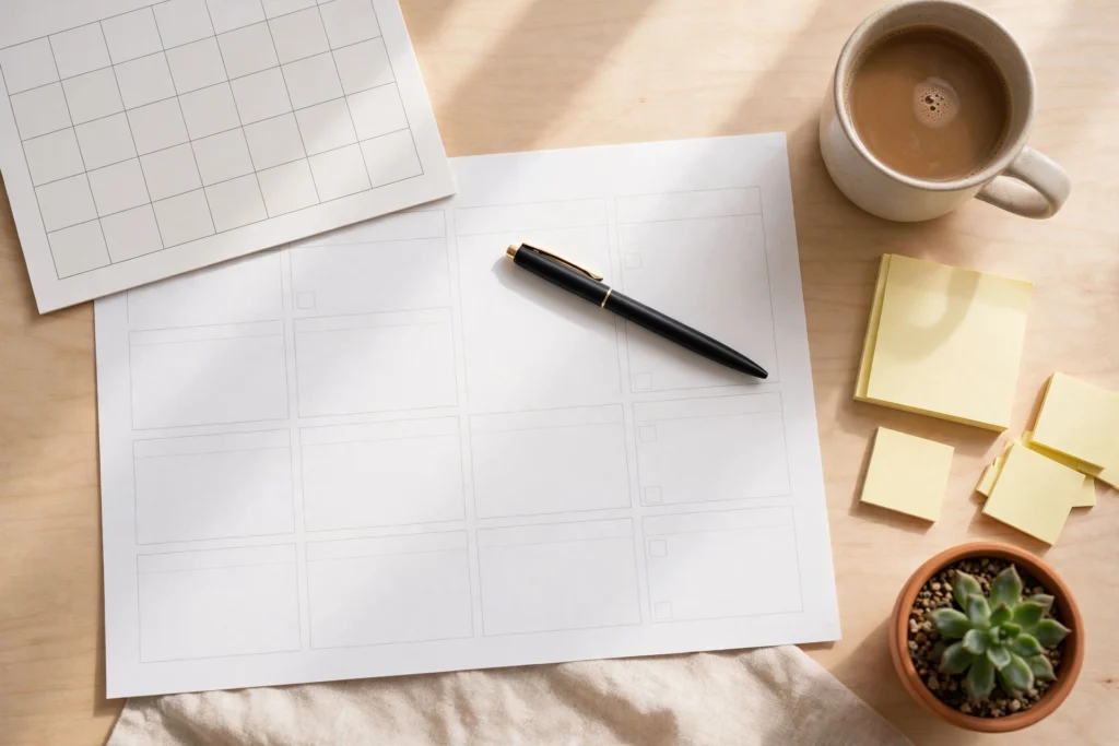 New Year Planning Worksheet: Mapping Your Goals