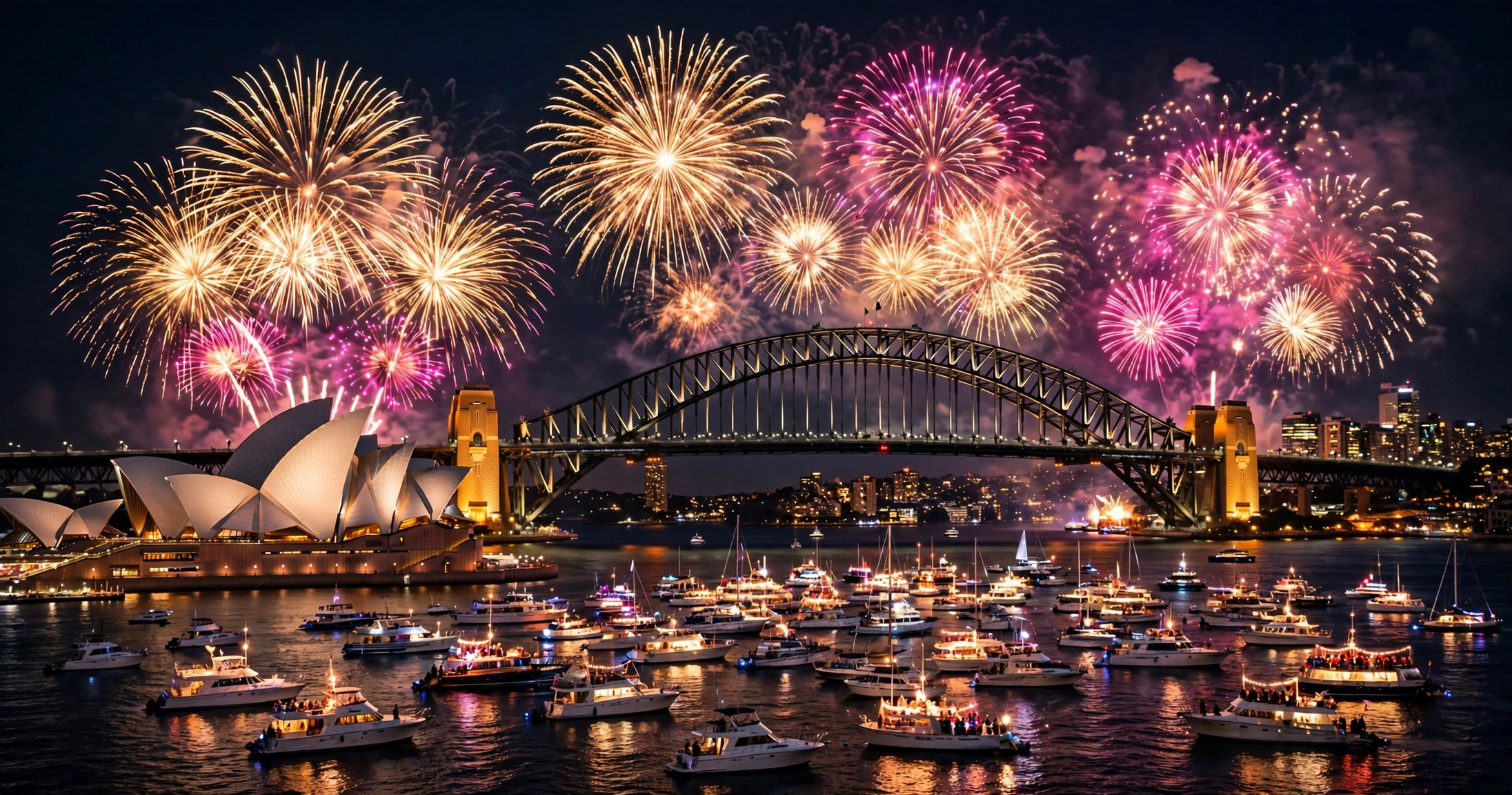 New Year Traditions in Australia: Sydney Harbour
