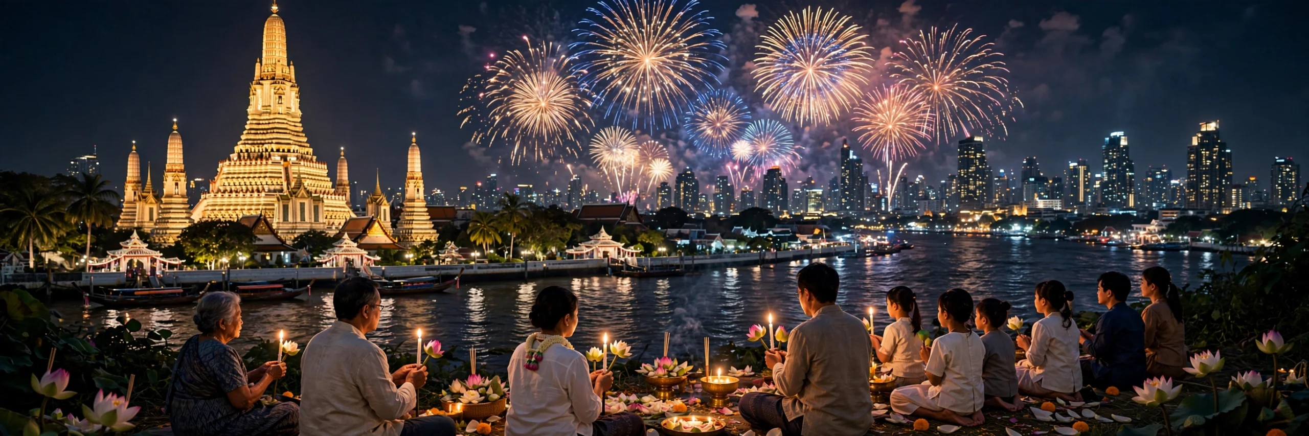 New Year Traditions in Thailand: Countdowns & Temple Rites