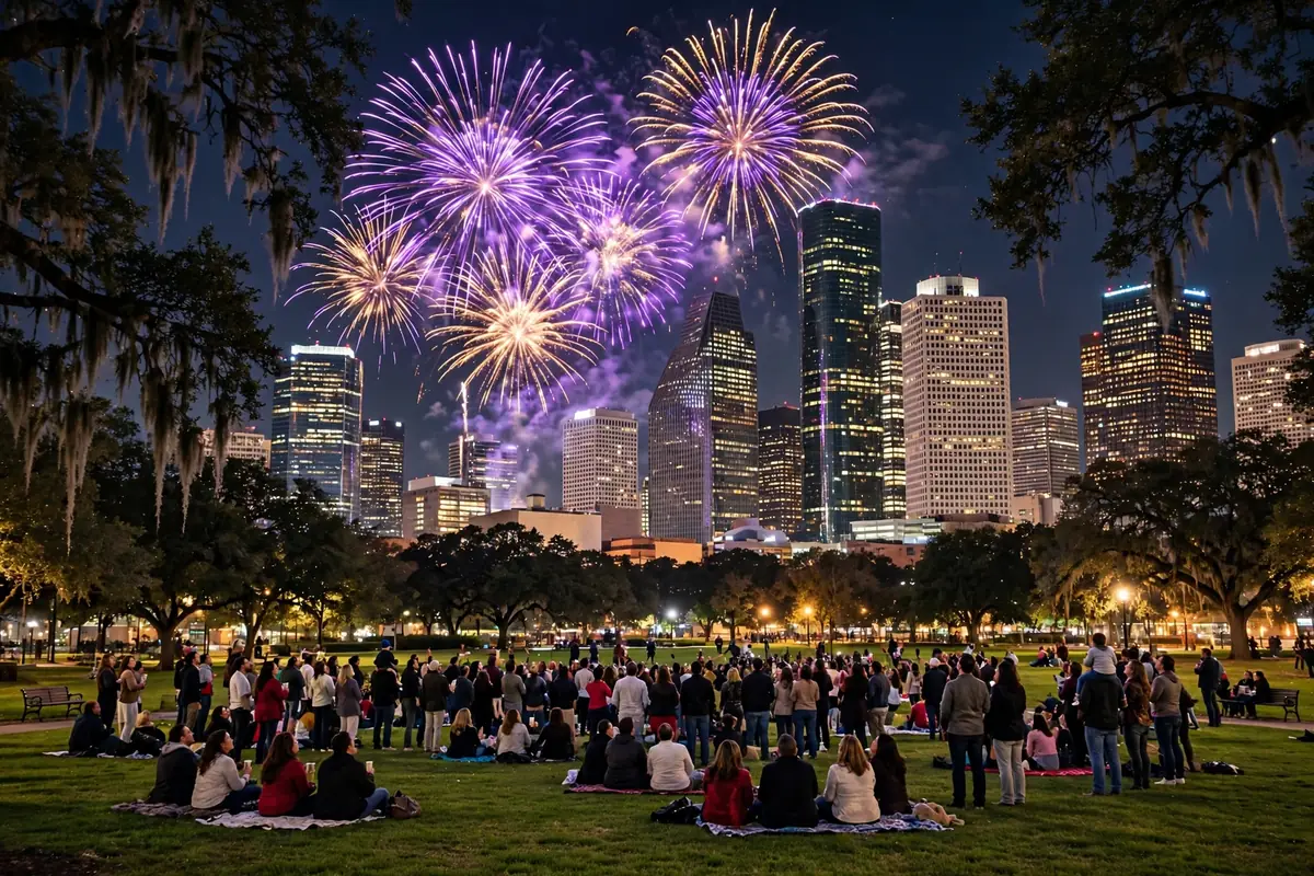 New Year’s Eve Events in Houston 2026: Fireworks, Parties & Family Fun