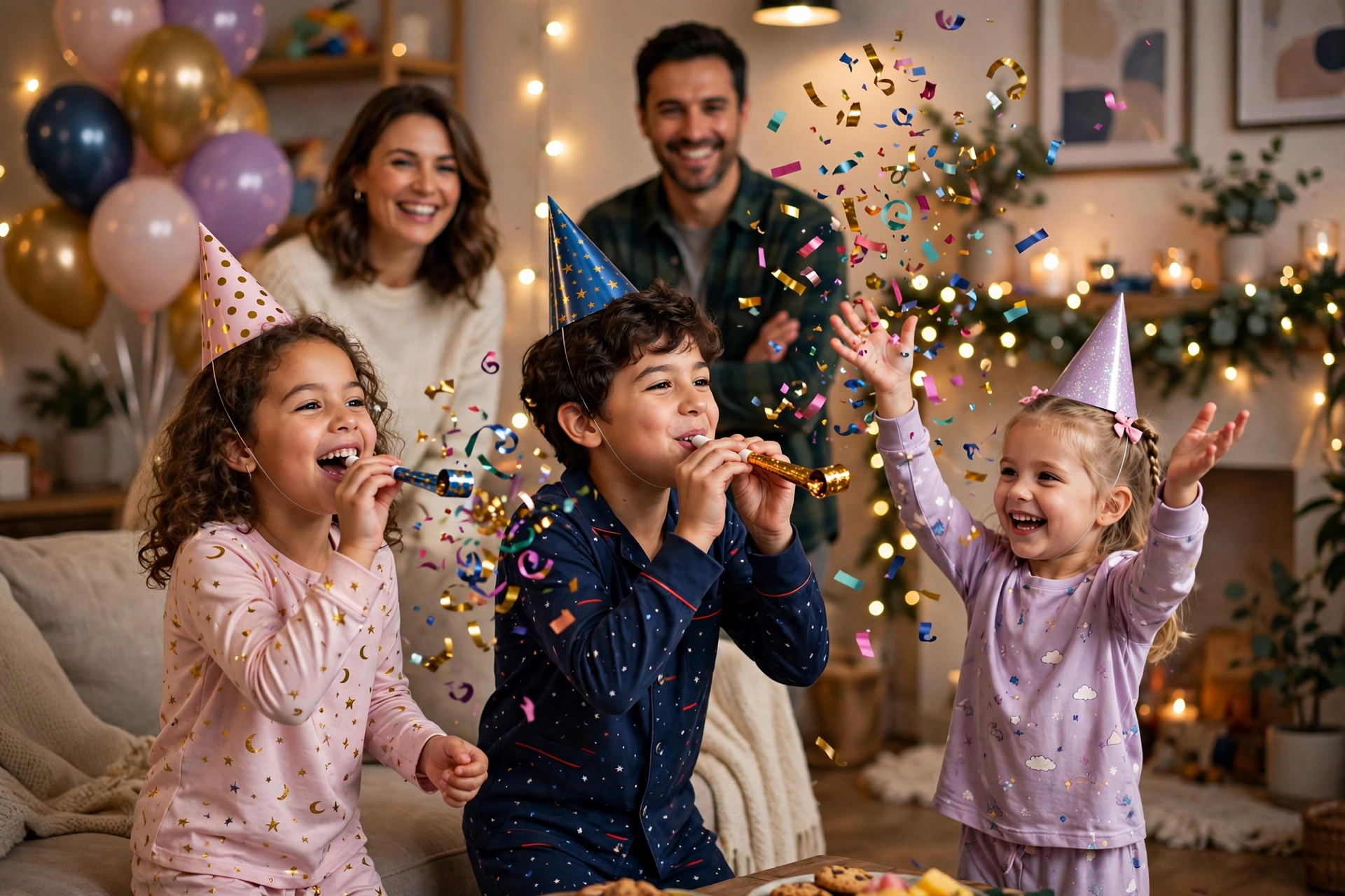 New Year’s Eve party ideas for kids: a family countdown