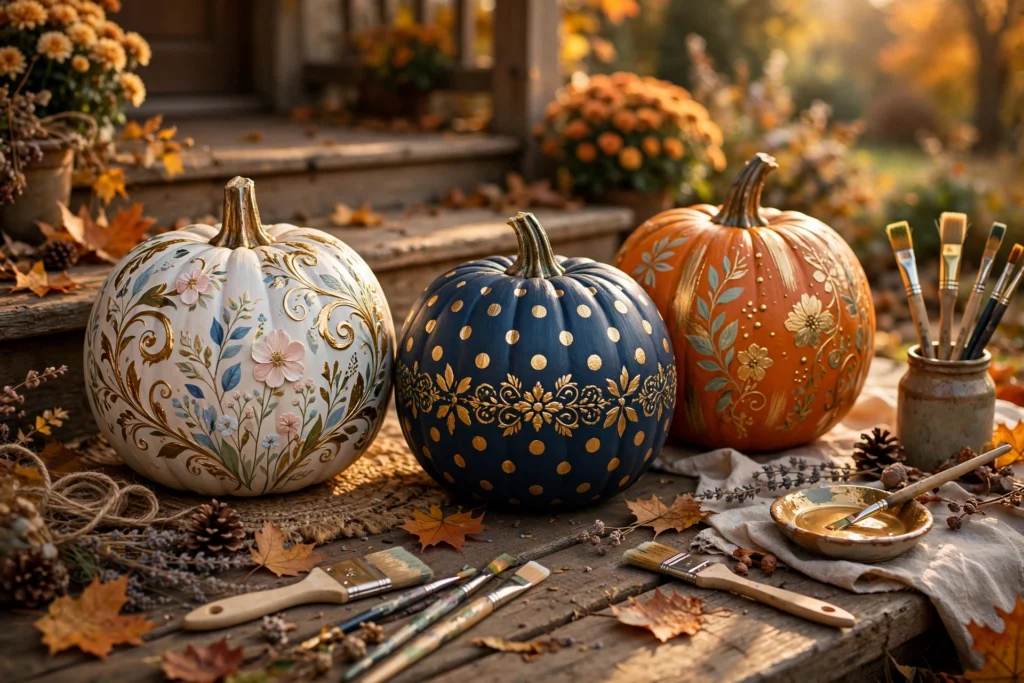 No Carve Pumpkin Decorating Ideas: 25 Easy Crafts