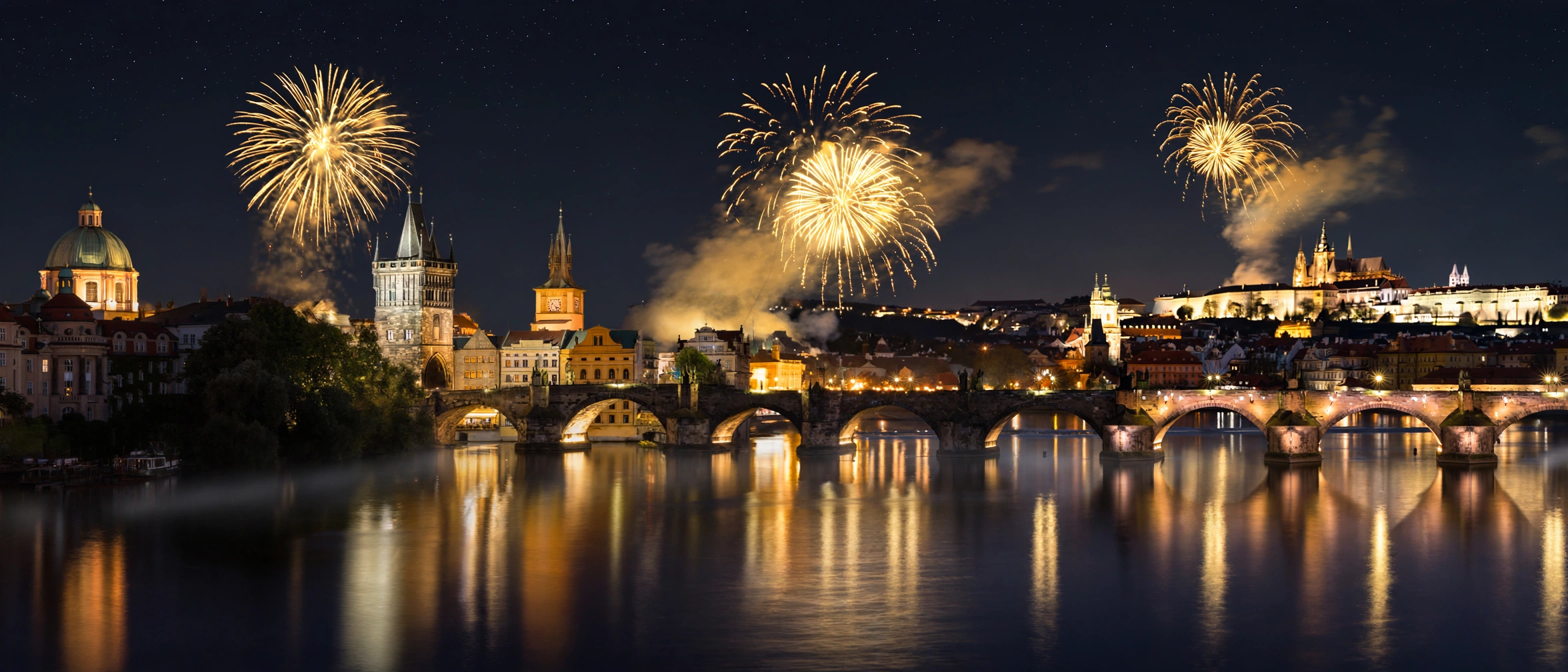 Prague New Year’s Eve: Riverside Parties Guide