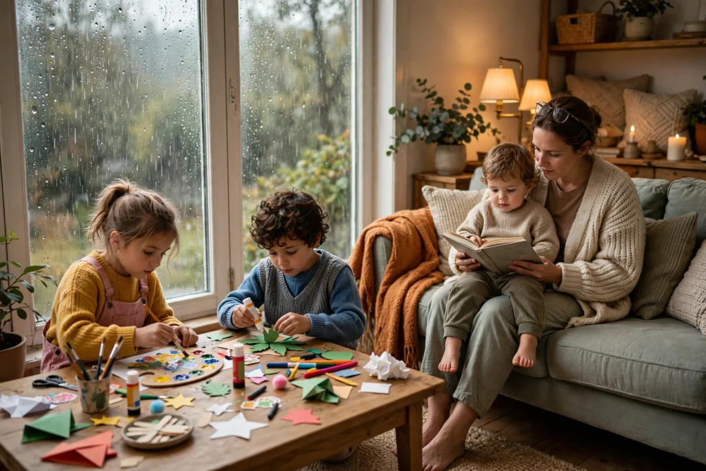rainy day family activities