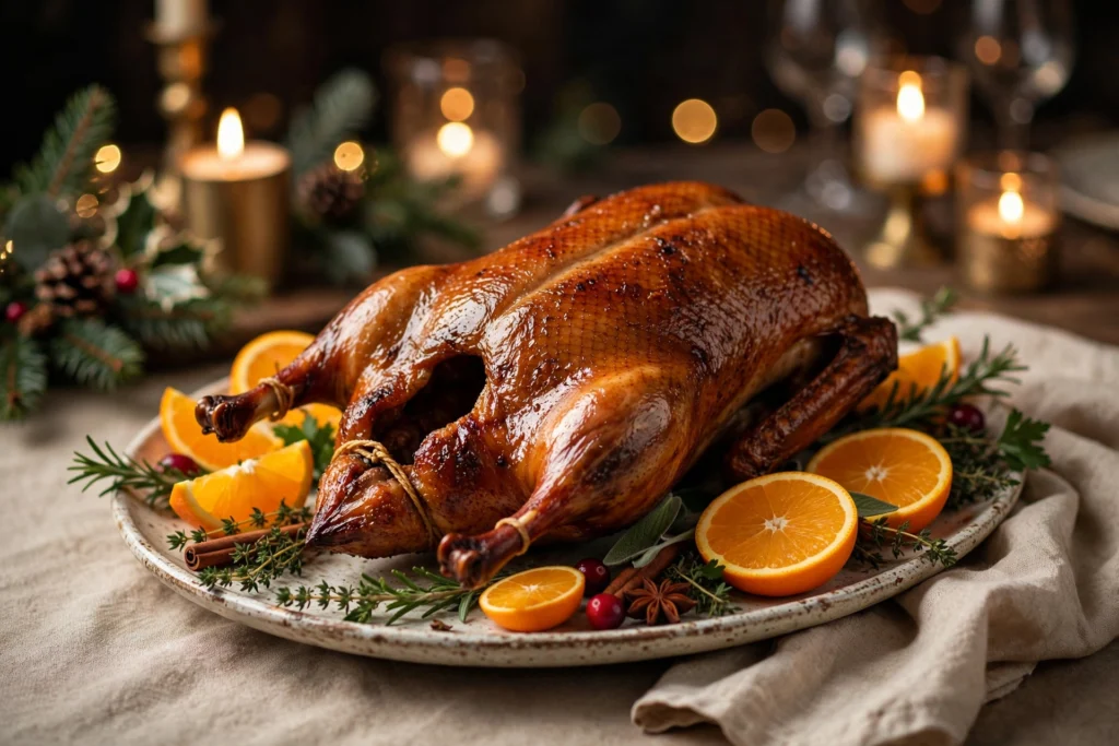 Roast Duck for Thanksgiving: Crispy-Skin Recipe
