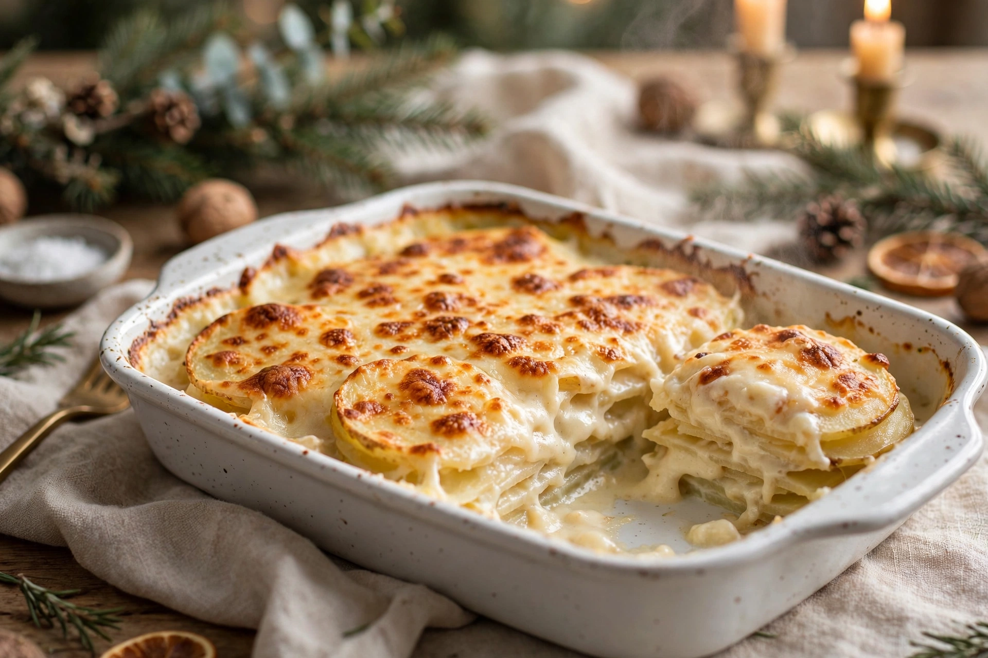 Scalloped Potatoes: Creamy, Cheesy, Perfectly Tender