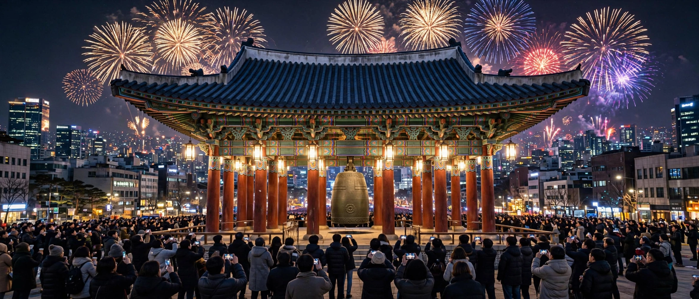Seoul New Year’s Eve: Bosingak Bell & Celebrations