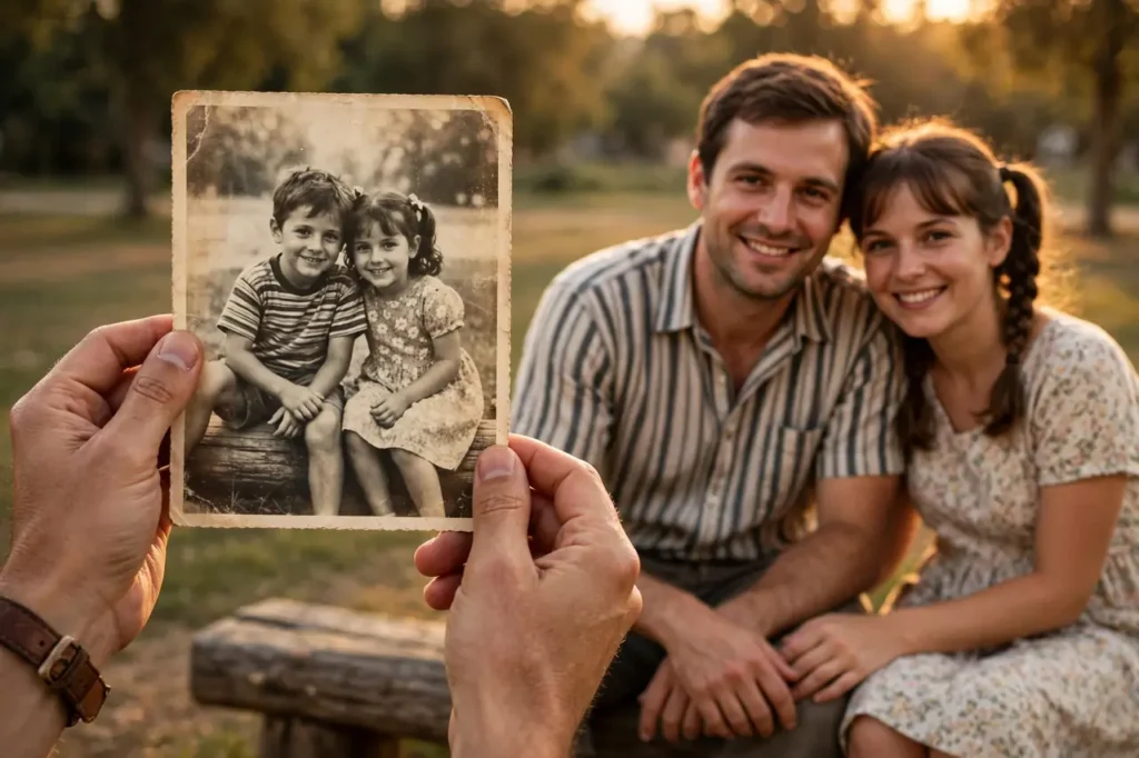 30 Siblings Day Throwback Photo Ideas & Captions